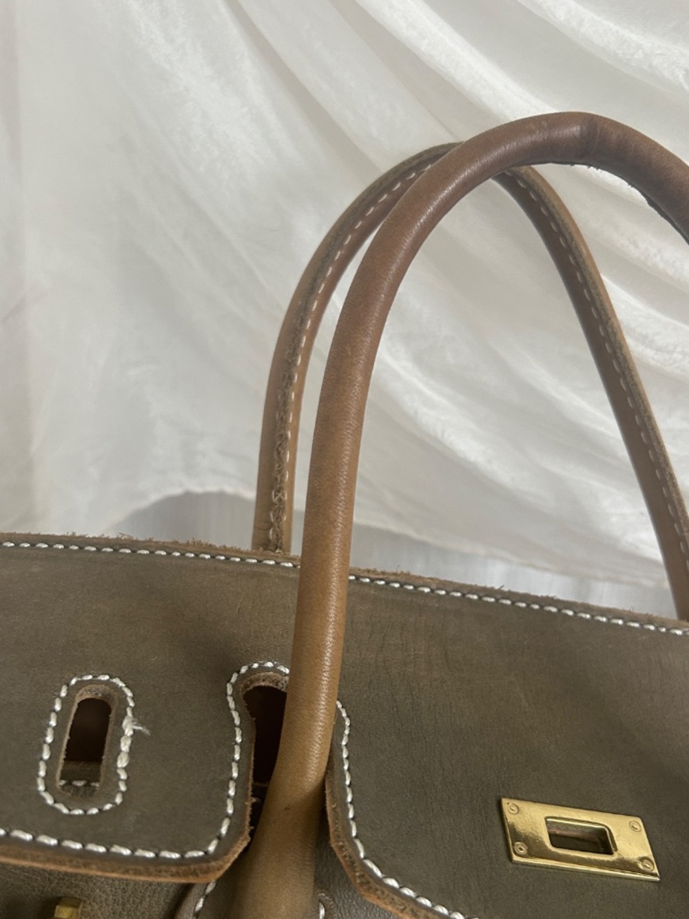 Vintage Y2K Japanese Brand Flap Bag aka "Firkin" - Picture 6 of 7